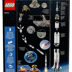 未開封 おまけ付き レゴ(LEGO) アイデア レゴ(R) NASA アポロ計画 サターンV 92176 おまけは未開封マーブルナイトシティの画像2