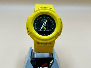 【未使用】G-SHOCK AW-500D-9E2T ガラパゴス ダーウィン研究所 イエロー ブラック スクリューバック GARAPAGOS Gショック CASIO カシオ