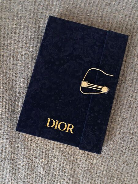 ディオール Dior オリジナル ノートブック　ネイビー　ノート　ノベルティ　