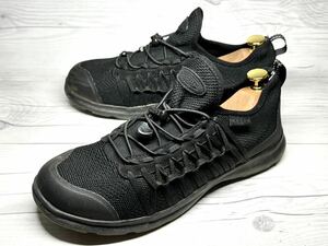 【即決】KEEN キーン 27cm スニーカー メンズ UNEEK EXO ユニーク エクソ 黒 ブラック くつ 軽量 1019286