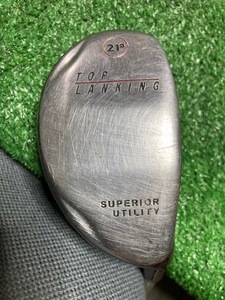 中古ユーティリティ　TOP LANKING SUPERIOR UTILITY 21°　　純正カーボンＳ　39.5インチ　　Ｙ2112