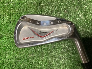 【同梱対応可】中古単品５番アイアン　ダンロップ　スリクソン　ZR-600 スチールＳ　38インチ　　Ｙ2127