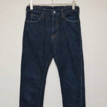 ■DENIME ドゥニーム■606 タイプ スリム デニム パンツ■メンズ w31 濃紺 インディゴ 42TALON■ビンテージ レプリカ ジーンズ 60s 70s_画像3