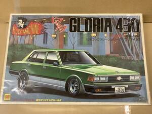 1 オオタキ 1/24 ニッサン 430 グロリア ロックマシーン ヒップアップ NISSAN GLORIA OTAKI ネオクラ モーターライズ 絶版 プラモデル