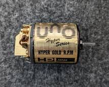 【当時物】HPI UNO HYPER GOLD 1/10バギー TORQUE＆RPMモーター2個セット/CAT スーパードッグ オプティマMID世代_画像6