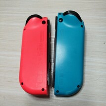 任天堂 Nintendo Switch ニンテンドースイッチ ジョイコン Joy-Con ネオンブルー ネオンレッド　中古　動作品　スティック交換済_画像2