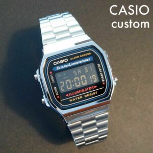 【新品/送料込】CASIO チープカシオ 液晶反転 カスタム カシオ 腕時計 G-SHOCK timex alba 好きにも是非！