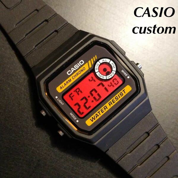 【新品】カシオ チープカシオ レッドアウト　液晶反転 腕時計 スペシャルレッド　g-shock alba timex 好きにも是非