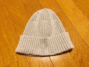UNIQLO Uniqlo knit cap knitted cap Beanie hat cotton gray 
