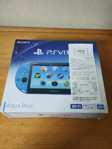 正真正銘　完全新品未開封　PS Vita PCH-2000 PlayStation Vita アクアブルー SONY　ヴィータ