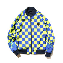 19ss F.C.R.B. REVERSIBLE PDK JACKET fcrb リバーシブル　ジャケット　ジャージ　fcrb チェッカーフラッグ　ファイヤー　s_画像2