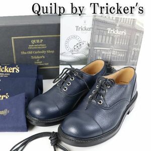 127 新品 Quilp by Tricker’s トリッカーズ 最高級 英国製 クイルプ レザー シューズ メンズ ナナミカ 靴 定価106,700円 UK7h