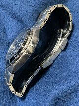 稼働 オメガ シーマスター クォーツ プロフェッショナル 200m 腕時計 男女兼用 OMEGA seamaster professional quartz 36mm case diver_画像6