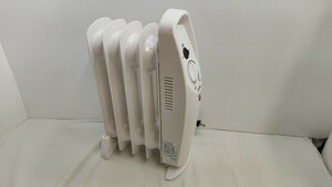 ★POH-505K-W ミニオイルヒーター アイリスオーヤマ 暖房器具 2016年製 白 ホワイト 小さい コンパクト IRIS OHYAMA