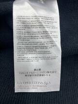 【K】ARMANI EXCHANGE　アルマーニ　エクスチェンジ　ニット　ロゴニット　セーター　ブラック　サイズXS　メンズ　【3934】_画像9