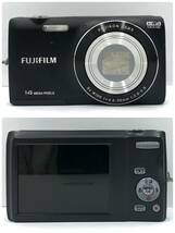 【T】FUJIFILM フジフィルム　コンパクトデジタルカメラ FINEPIX JZ　バッテリー/充電器/カバー付き　動作確認済み　富士 デジカメ【813】_画像2
