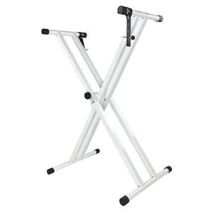  price cut 1280 electronic piano 88 keyboard stand white keyboard piano 88 stand stand white keyboard X type light weight stability height adjustment 7 -step 