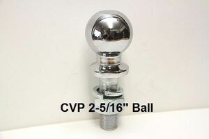 CVP　2-5/16　インチ　ヒッチボール　25ｍｍシャフト 刻印　耐久荷重　6000LBS