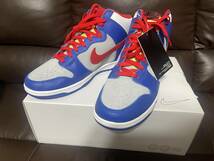 【未使用】NIKE/ナイキ BY YOU DUNK HIGH　28cm ドラえもんカラー_画像1