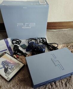 SONY PlayStation2 SCPH-39000AQ PS2 本体　アクアブルー