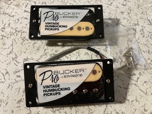 Epiphone Pro Bucker 2個セット ゼブラ 未使用