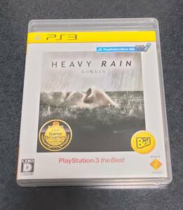 【PS3】 HEAVY RAIN -心の軋むとき- [PS3 the Best］