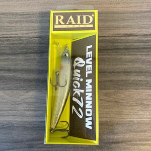 RAID JAPAN レイドジャパン レベルミノー　クイック72　LEVEL MINNOW Quick 72 オトリ