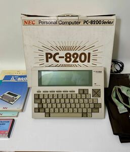 NEC　PC-8201　ハンドヘルドコンピュータ 【 ジャンク品　ワンオーナー　送料無料 】
