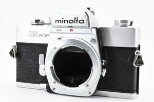 G020011★ミノルタ　MINOLTA SR505 シルバー ボディ