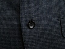 新品12.9万円 大手百貨店扱い 秋冬『Ermenegildo Zegna ゼニア 伊製生地』カシミヤ混ウール ライトフランネルジャケットA7紺灰(C) 3251450_画像5