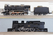 ●蒸気機関車/Nゲージ/SL2両/エンドウ 2001 国鉄9600形/KATO 2002 C11/可動●_画像1