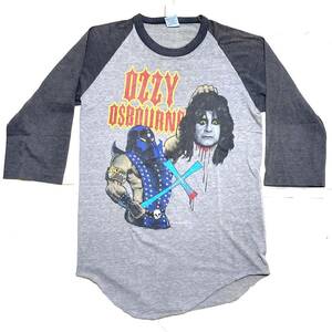 80s OZZY OSBOURNE オジーオズボーン　　Tシャツ　バンドt METALLICA SLAYER MEGADETH MOTLEY CRUE GUNS N' ROSES AEROSMITH IRON MAIDEN