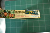 Qm056 絶版 1974's vtg tamiya 1:35 German Machine Gun Troops (Infantry) タミヤ ドイツ歩兵「機関銃チーム」セット 設計図無 60サイズ_画像4