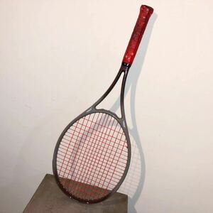 【即決/送料無料】 prince FACE ACE 1990 プリンス テニスラケット レトロラケット グレー レア 年代物 tennis racket