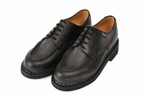 わけあり ラブーツ Uチップモデル シャンボード ブラック サイズUK6 約24.5cm PARABOOT 710709 CHAMBORD NOIR_画像4