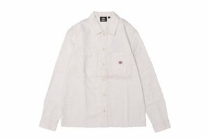 ディッキーズ メンズ シャツジャケット フローララ シャツ オフホワイト サイズL DICKIES FLORALA SHIRT DK0A4Y4T C581 OFF WHITE