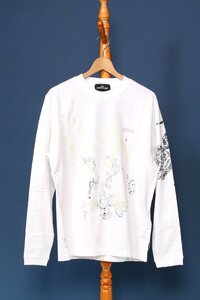 ストーンアイランドシャドープロジェクト メンズ ロングスリーブ Tシャツ ナチュラル サイズL STONE ISLAND SHADOW PROJECT 77192022B/2