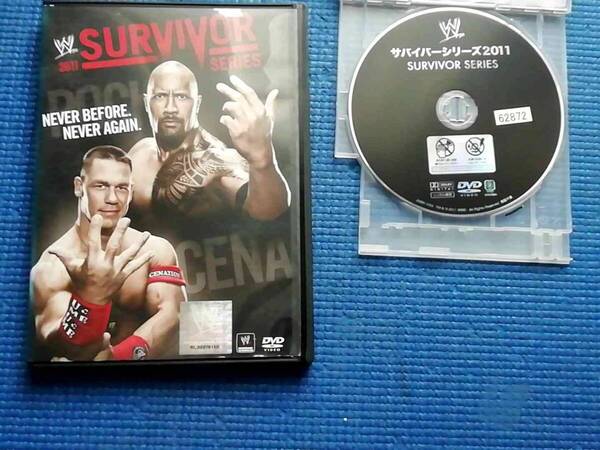 DVD WWE サバイバーシリーズ2011 Survivor Series アルベルト・デル・リオ C・M・パンク ジョン・シナ ドウェイン・ジョンソン プロレス
