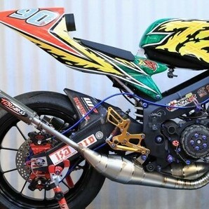 １円売切！ MC21 MC28用 左右出し ファクトリーチャンバー【 RACE 】Titanium［ 選べる！サイレンサー長 ] Titanium NSR250R T2Racing の画像3