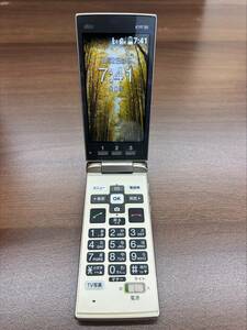 #233　【中古品】　かんたんケータイ　kyocera　KYF36　SIMロック解除済み　IMEI〇　付属品なし　本体のみ　ジャンク扱い