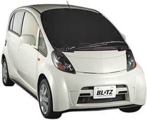 【M's】MITSUBISHI アイ HA1W (06/01-08/12)BLITZ AERO SPEED フロントバンパースポイラー／FRP 三菱 I ブリッツ エアロスピード 60115