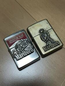 マルボロ ジッポー Marlboro Zippo ライター オイルライター 喫煙グッズ ジッポ アドベンチャーチームハーレーダビッドソン 