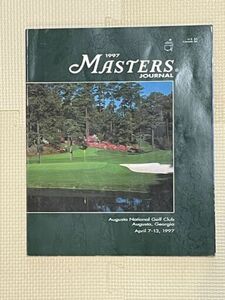 コレクターズアイテム^_^1997年(レジェンドTiger Woodsが初制覇した記念の年)のオリジナルMastersジャーナル