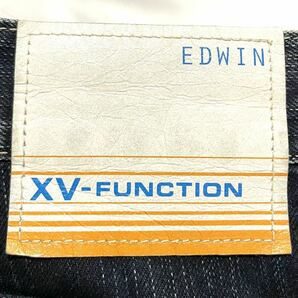 漢の1着 XV-FUNCTION 465XVF W28 デニムパンツ ジーンズ 立体裁断 ユーズド加工 鬼ヒゲ チェーンステッチの画像8