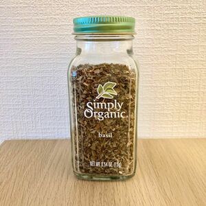 【Simply Organic】バジル 15g シンプリーオーガニック Basil 0.54 oz