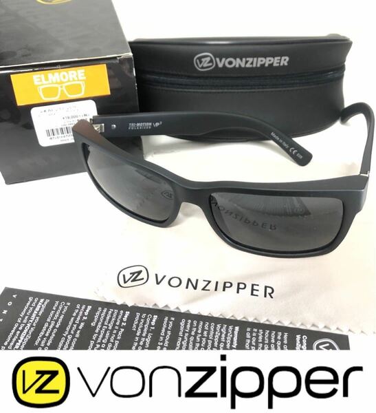 VONZIPPER ボンジッパー エルモア 偏光 サングラス 偏光レンズ マットブラック レイバン オークリー