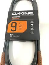 膝下 9ft DAKINE ダカイン リーシュコード ロングボード 9フィート カフ レギュラー_画像3