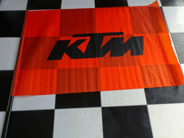 【MotoGP】Red Bull KTM Racing 応援フラッグ(大サイズ） 縦横：約600㎜×450㎜
