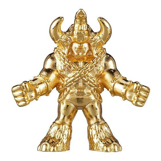 キン肉マン ダイキャスト キンケシ 6 マンモスマン 金メッキver. ゴールド