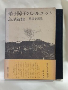 島尾敏雄　葉篇小説集「硝子障子のシルエット」創樹社46判布装函入り